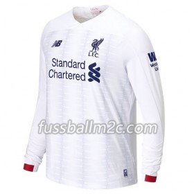 Fußballtrikots Liverpool Auswärts Trikotsatz 2019-2020 Langarm